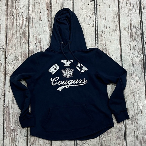Bringham Young BYU University Cougars NCAA College Hoodie Sweatshirt - Picture 1 of 3